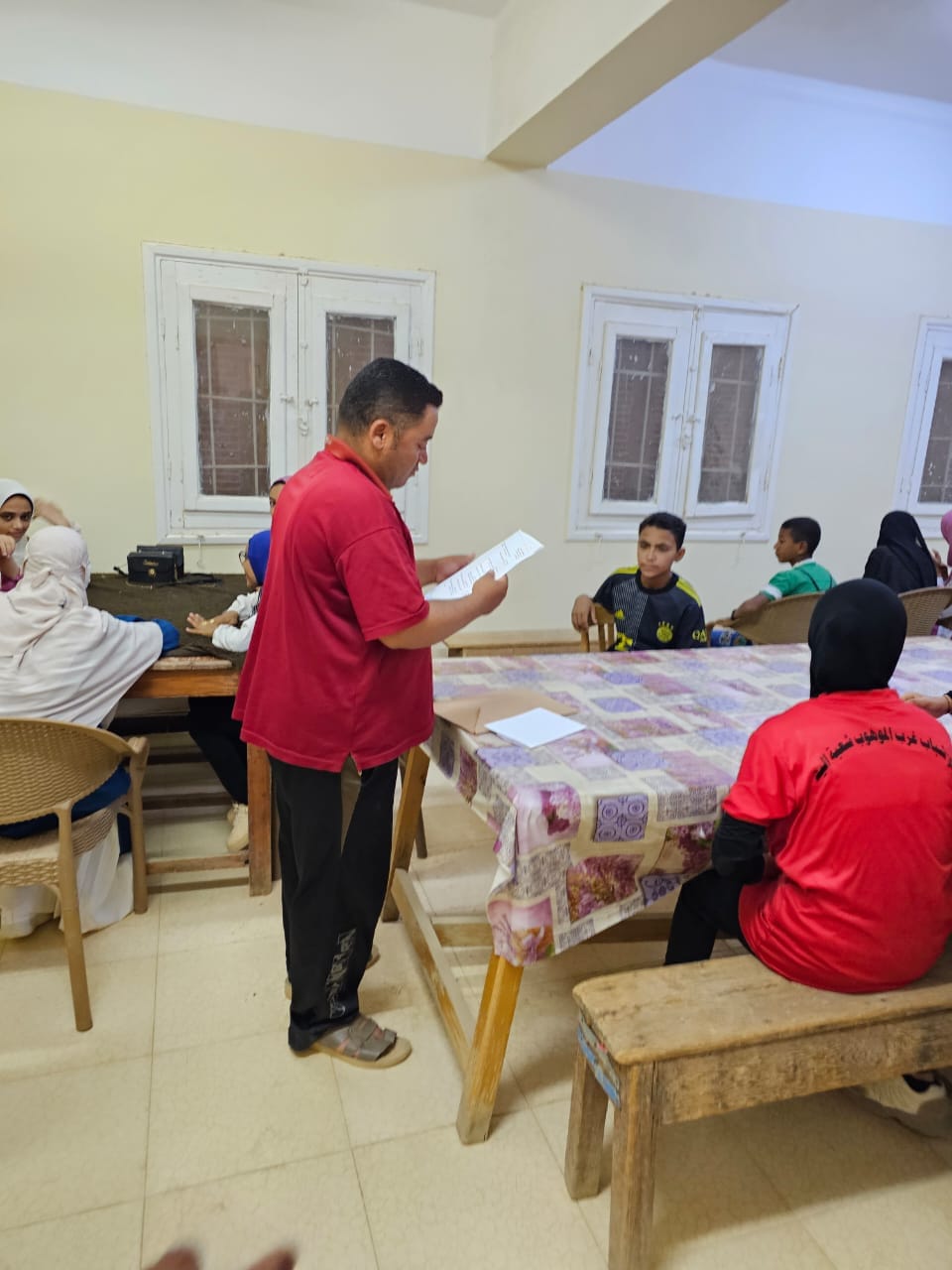 مهرجان رياضى ودورى ثقافى بمركز شباب غرب الموهوب بالداخلة