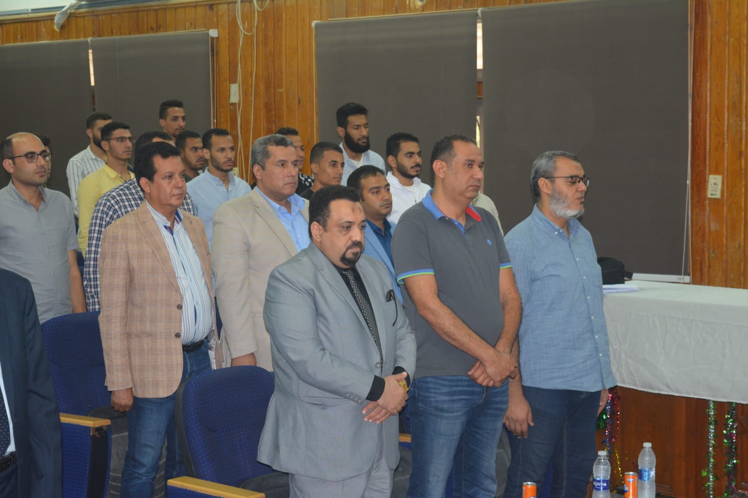 نائب رئيس جامعة الأزهر باسيوط يشهد حفل استقبال الطلاب الجدد لطب الأسنان