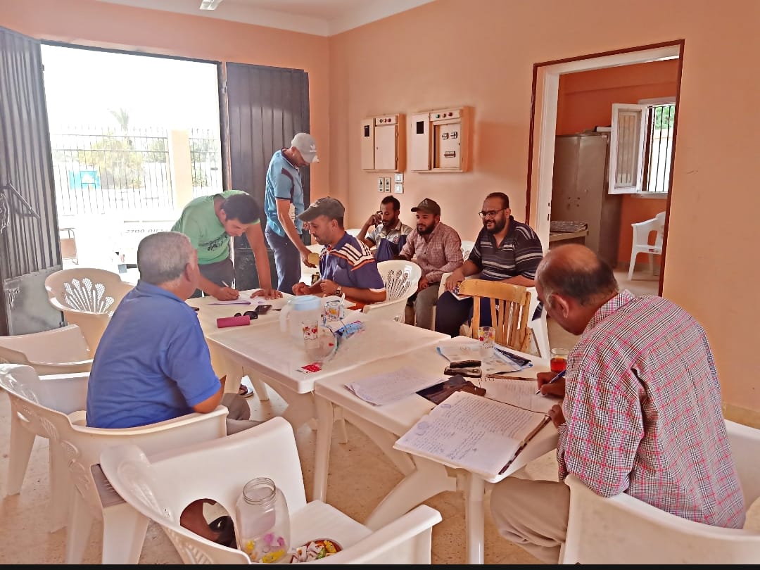 قطار الجمعيات العمومية يصل إلي مركز شباب النهضة بالفرافرة