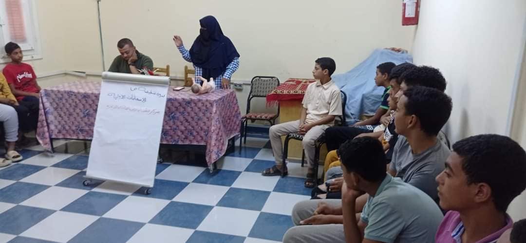 شباب الوادى الجديد ينظم دورة فى الاسعافات الاوليه بمركز شباب الفرافرة