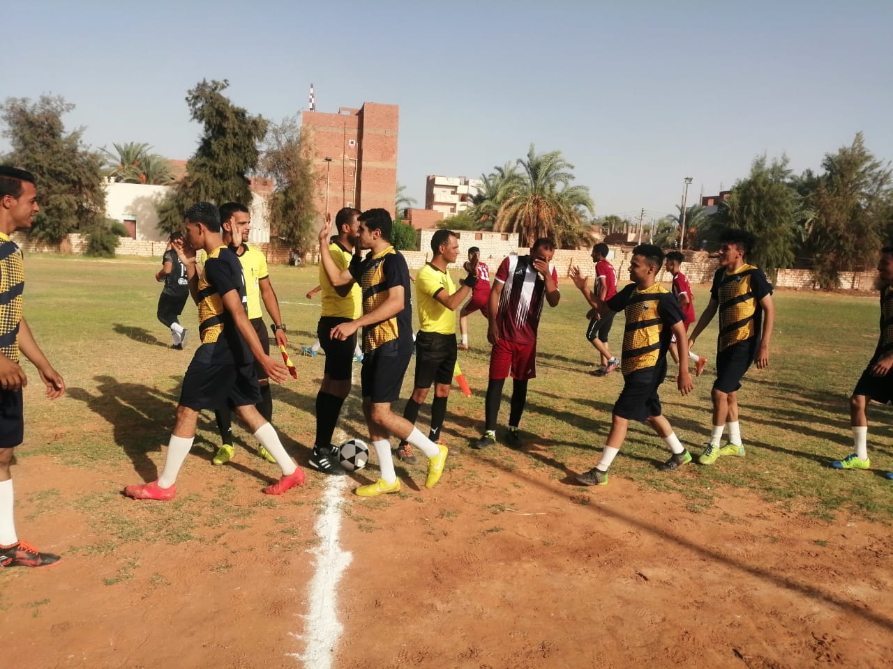 رياضة الوادي الجديد تقيم مباريات المجموعة الثالثة الدور الثاني بملعب الراشدة بالداخلة