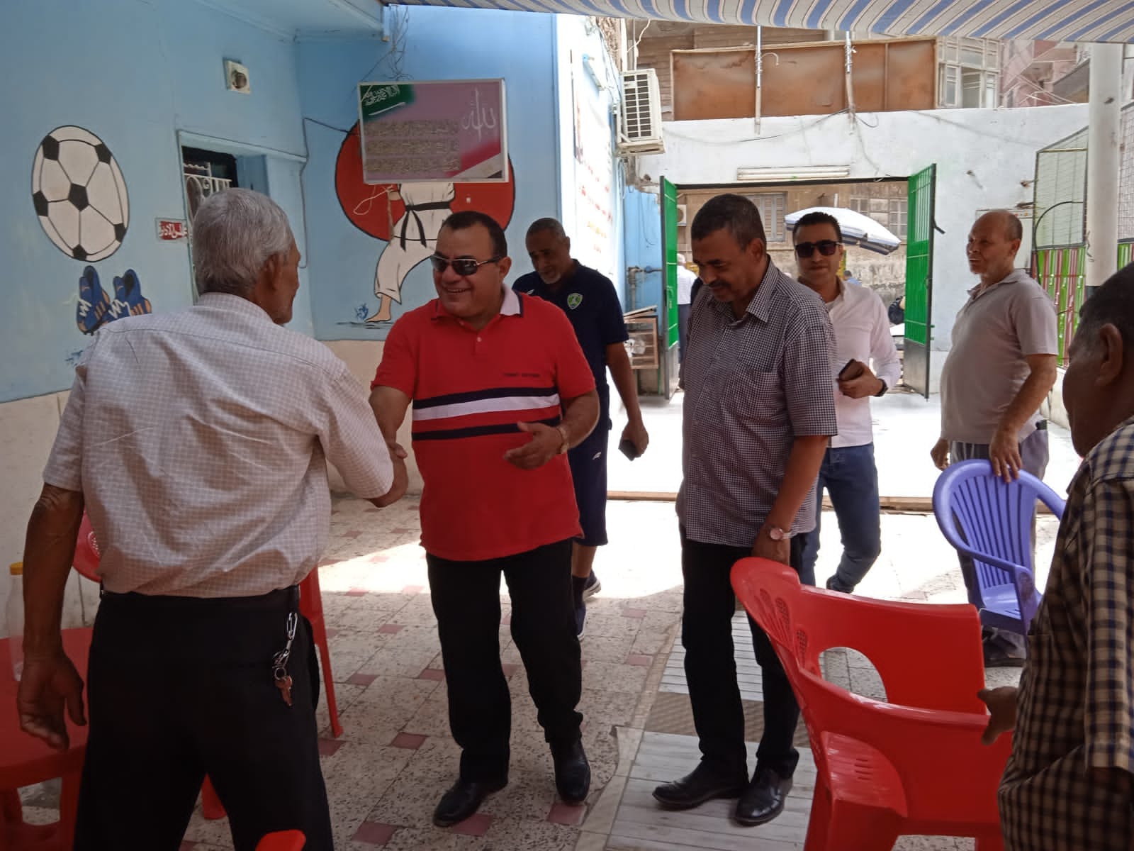  اكتمال النصاب القانوني  للجمعية العمومية  لنادي ناصر لابناء الشعب باسيوط