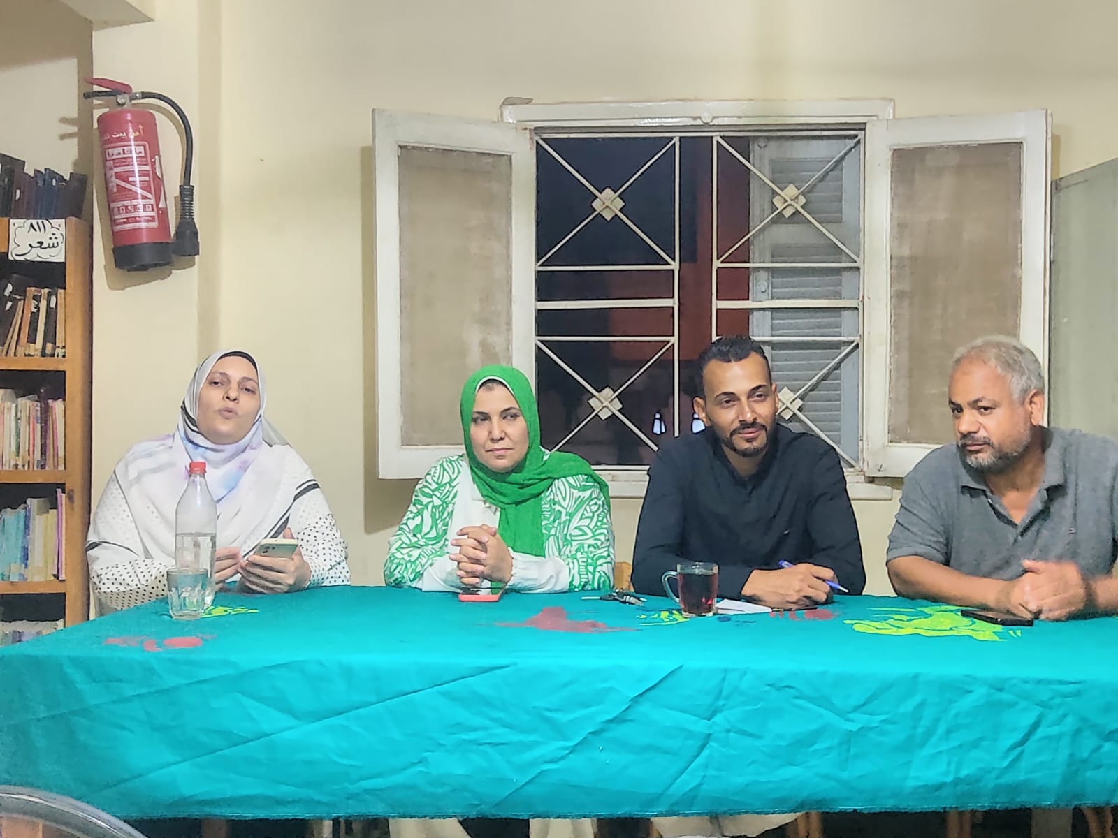 الأدب وتأثيره في نصر اكتوبر المجيد في بيت ثقافة أبنوب