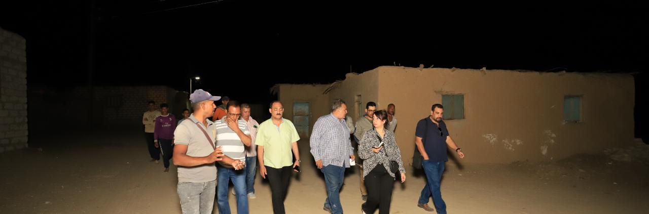 إحلال وتجديد ورفع كفاءة خزانات الصرف الصحي بقرى مركز الفرافرة