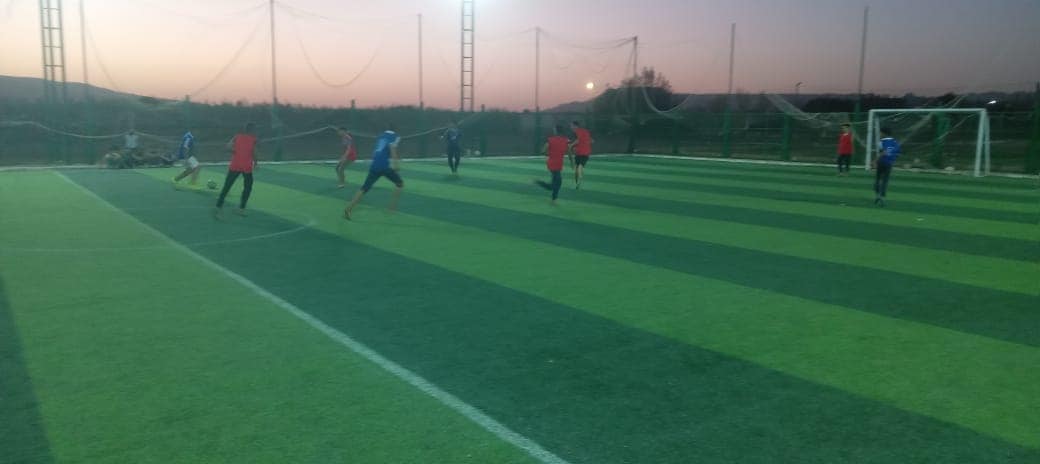 مركز شباب الموهوب يفوز علي مركز شباب عبد القادر بـ 5 اهداف