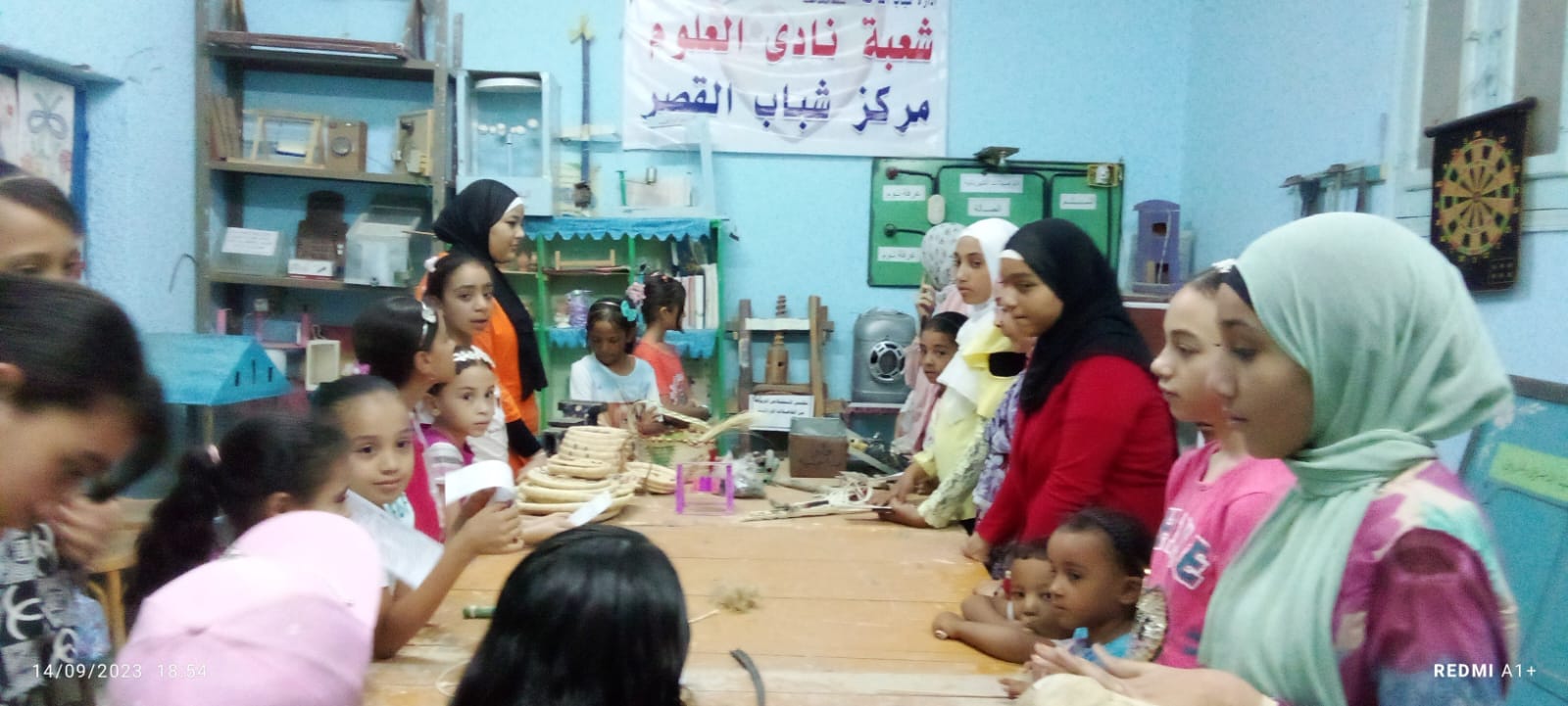 تألق شعبة الزهرات في تدريبات شعب الطلائع بالداخلة