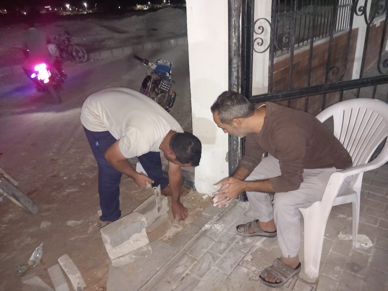 معسكر خدمة عامة في مركز شباب عثمان ابن عفان بالوادى الجديد