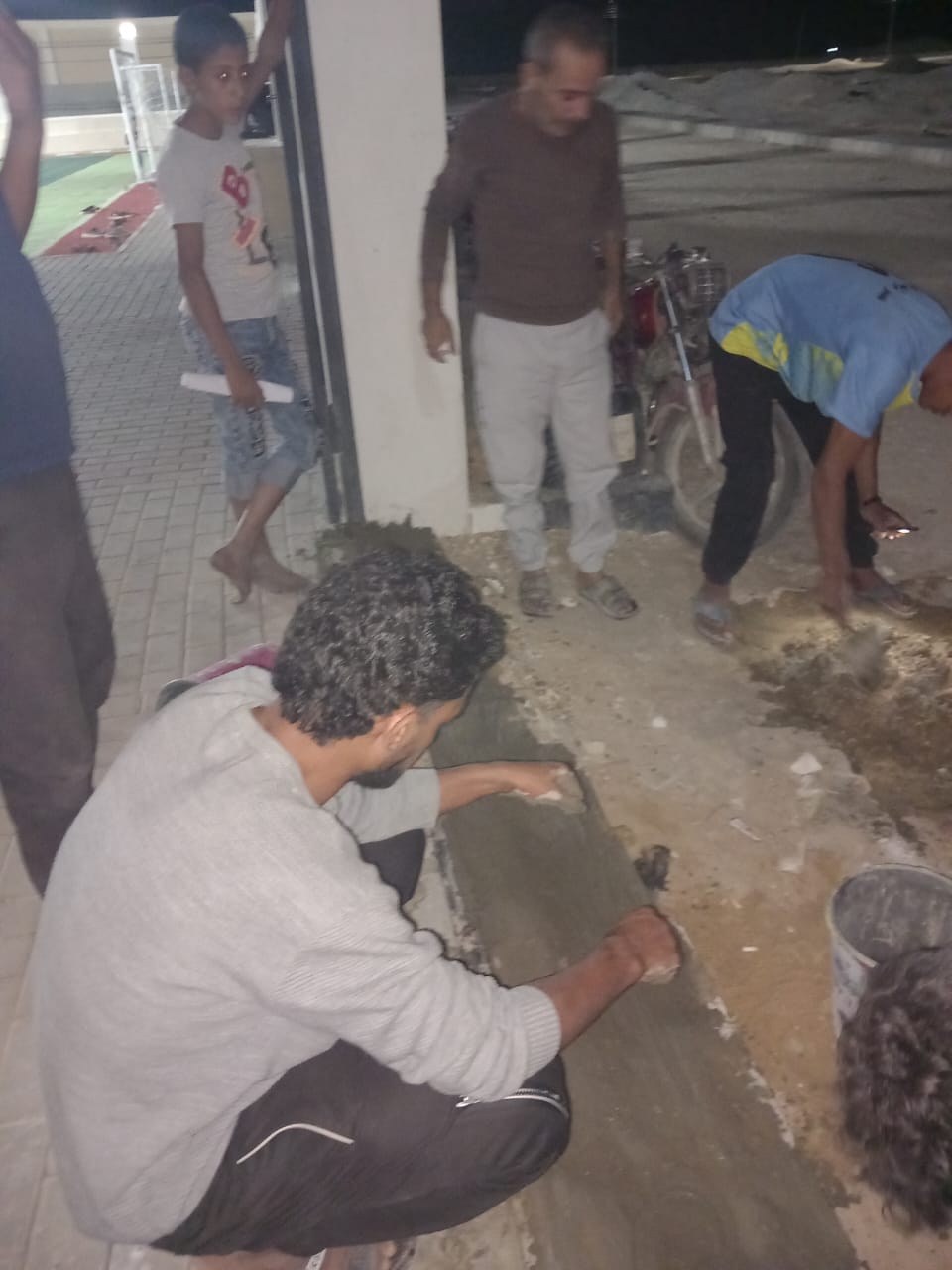 معسكر خدمة عامة في مركز شباب عثمان ابن عفان بالوادى الجديد