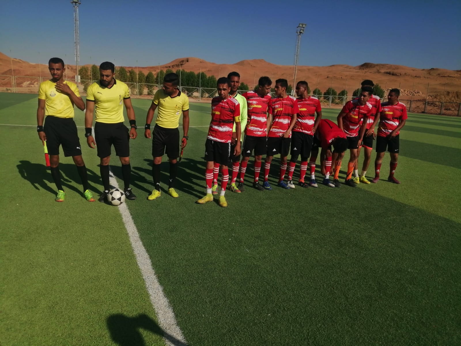 نتائج الاسبوع السابع للدور الثاني للمجموعة الثالثة بدوري مراكز الشباب بالوادي الجديد