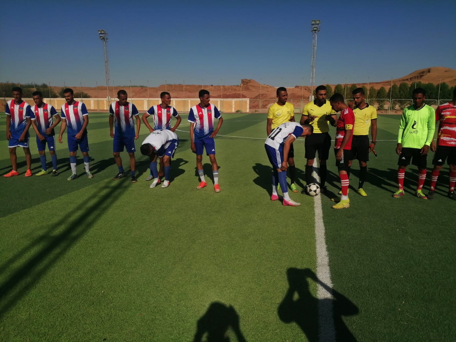 نتائج الاسبوع السابع للدور الثاني للمجموعة الثالثة بدوري مراكز الشباب بالوادي الجديد