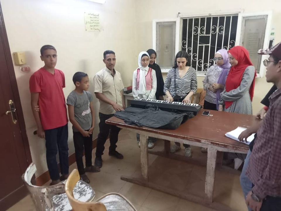 اجتماع مواهب كورال الأطفال في بيت ثقافة صدفا