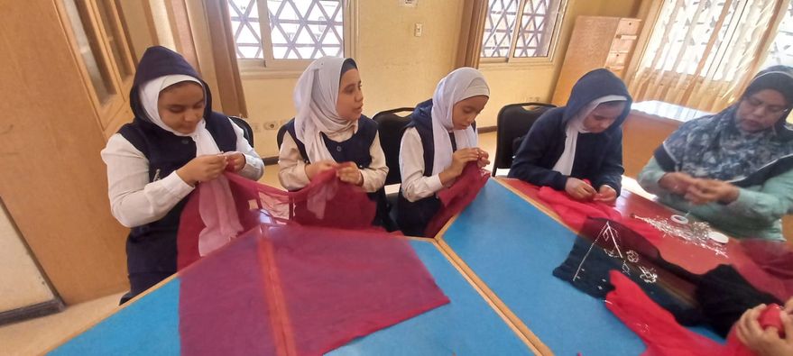 ورش التلى تواصل فعاليتها بثقافة جمال عبدالناصر ببني مر