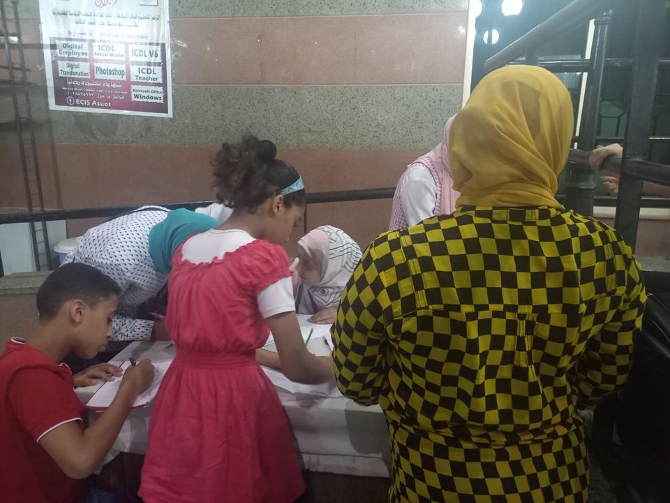 ورشة الخط العربي بقصر ثقافة أسيوط
