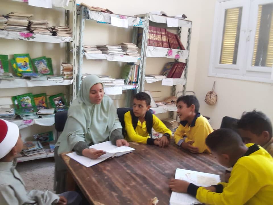 ورشة حكى في  بيت ثقافة ناصر الثورة بالداخلة