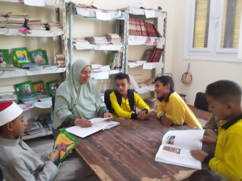 ورشة حكى في  بيت ثقافة ناصر الثورة بالداخلة