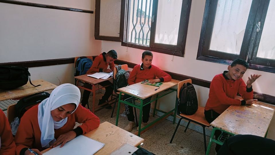 ورشة رسم وتلوين تنظمها مكتبة الطفل والشباب بباريس في الوادي الجديد