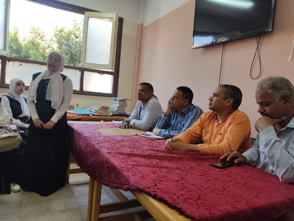 مواهب تنفرد بها طالبات مدرسة الشيخ سالم بابنوب