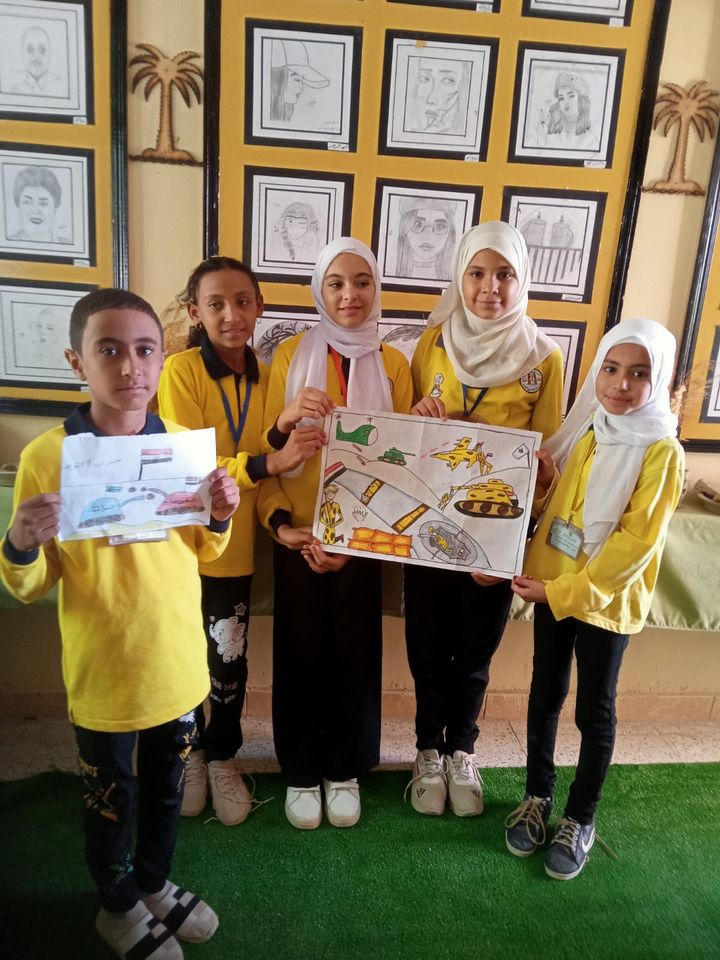 ورشة رسم وتلوين ينظمها بيت ثقافة القصر بالداخلة