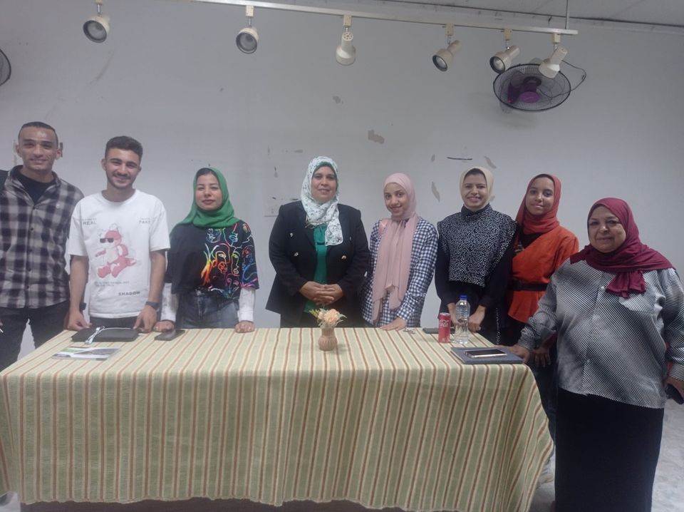 جانب من ورشة حكي بالوادي الجديد