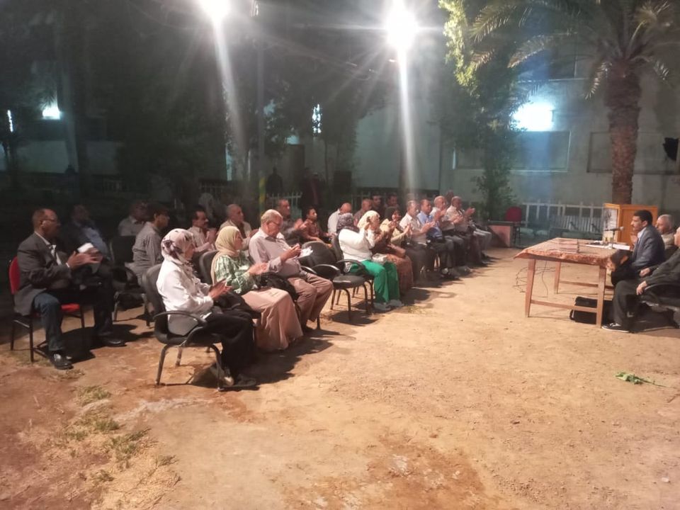 نادي ادب قصر ثقافة الخارجة ينظم أمسية شعرية و احتفالية أدبية