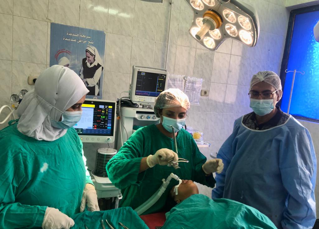 جانب من عمليات 100 يوم صحة باسيوط