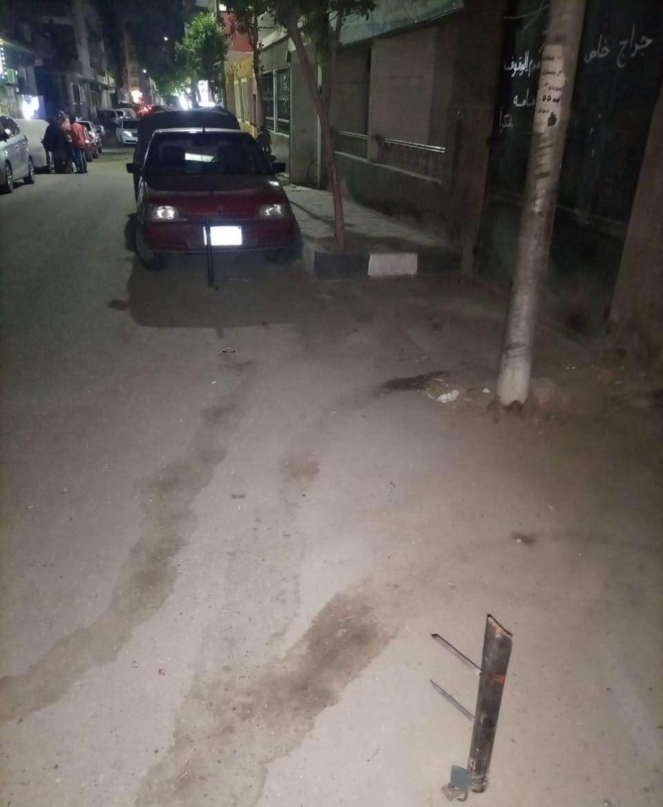 إزالة الحواجز الحديدية ورفع الاشغالات