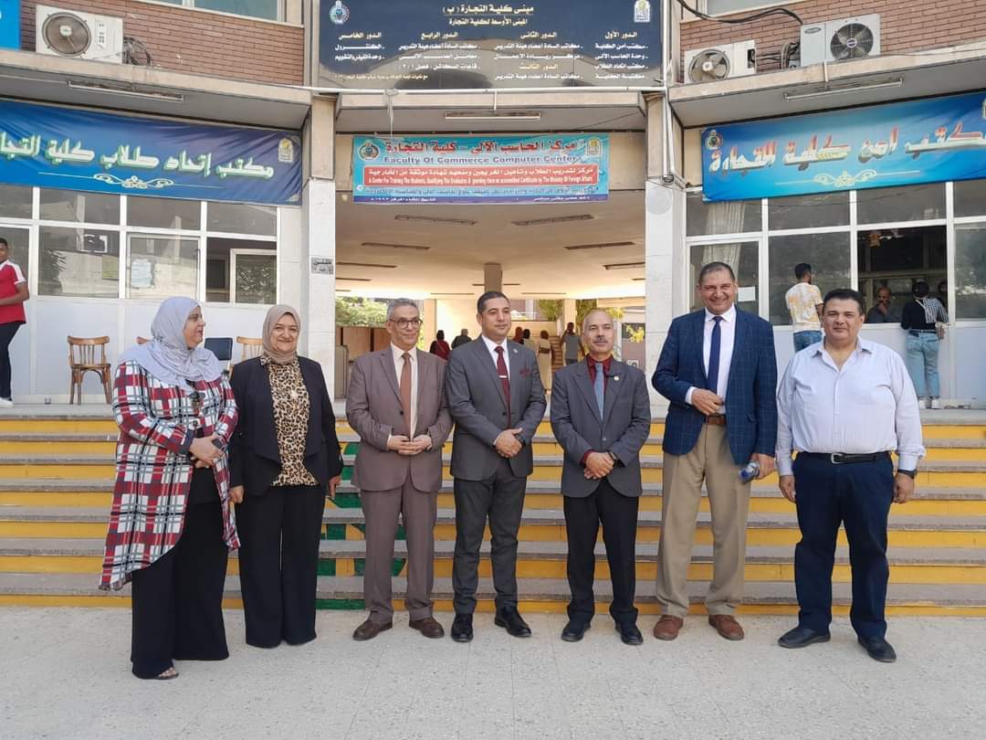 جامعة أسيوط تستقبل لجنة المجلس الأعلى للجامعات