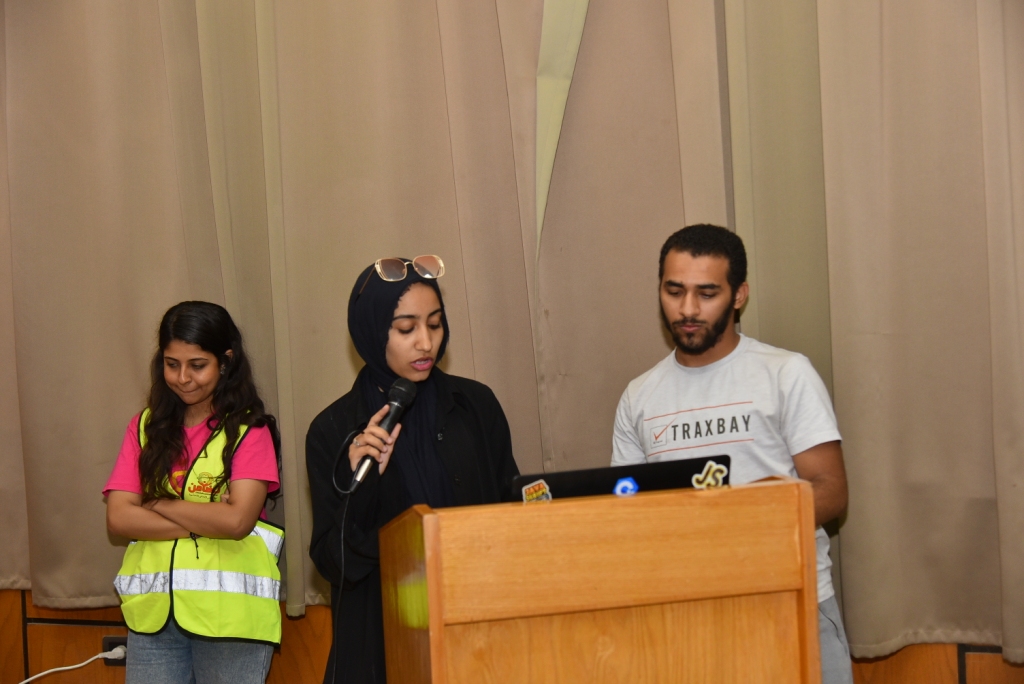 جانب من اللقاء الطلابي بجامعة اسيوط