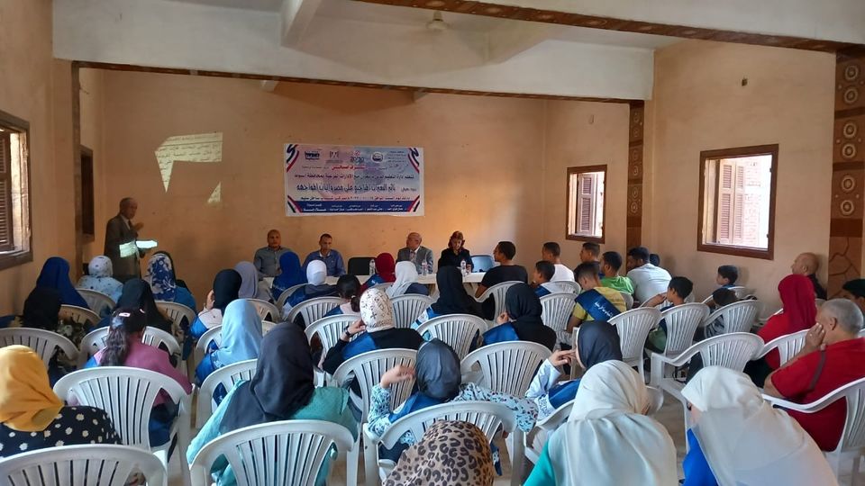 جانب من برلمان شباب أسيوط بمركز ساحل سليم