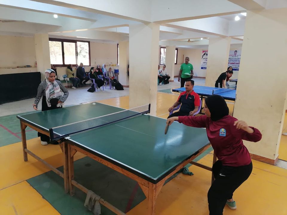 رياضة أسيوط تختتم لقاءات دورى الأندية الصغيرة والأحياء الشعبية للعبة تنس الطاولة