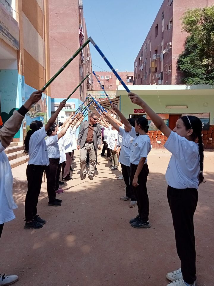 مدرسة الرعاية المتكاملة الإبتدائية بأسيوط تنظم برنامج الرياضة من أجل التنمية