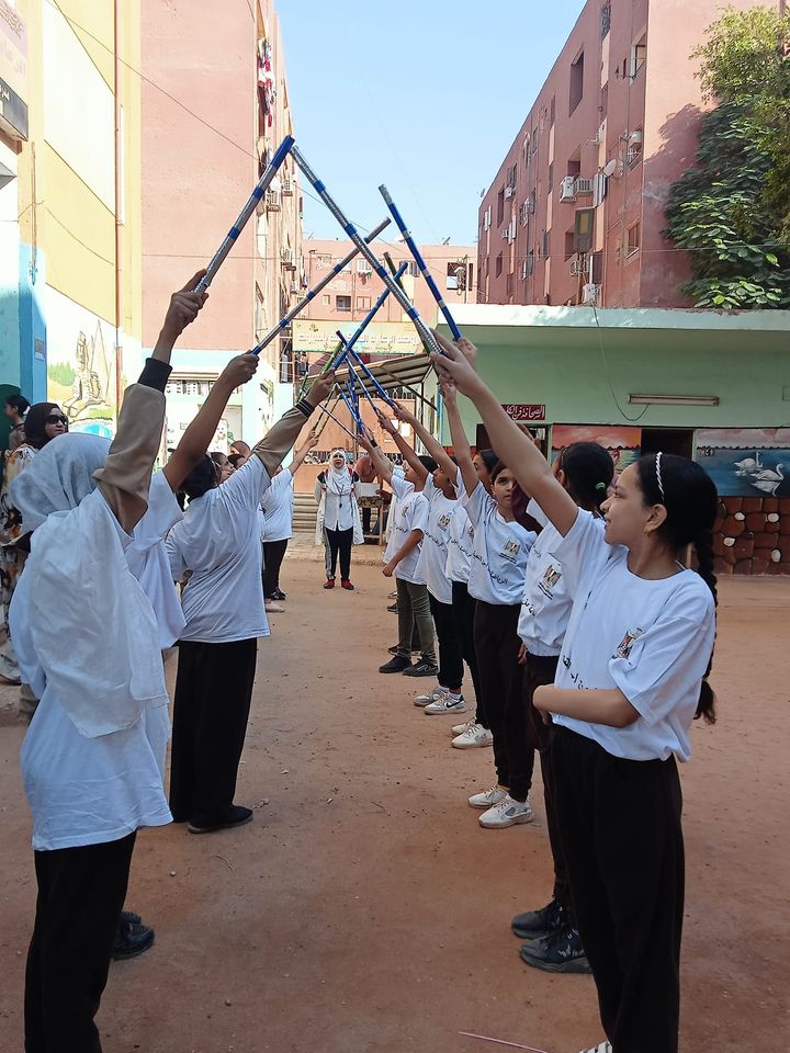 مدرسة الرعاية المتكاملة الإبتدائية بأسيوط تنظم برنامج الرياضة من أجل التنمية