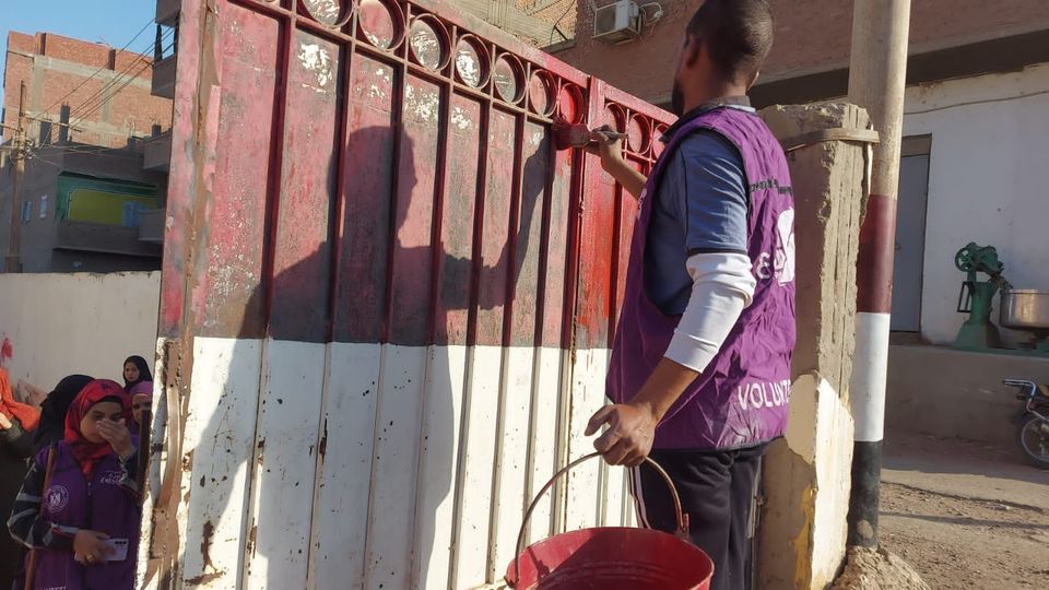 دهان مركز شباب الهدايا بأسيوط