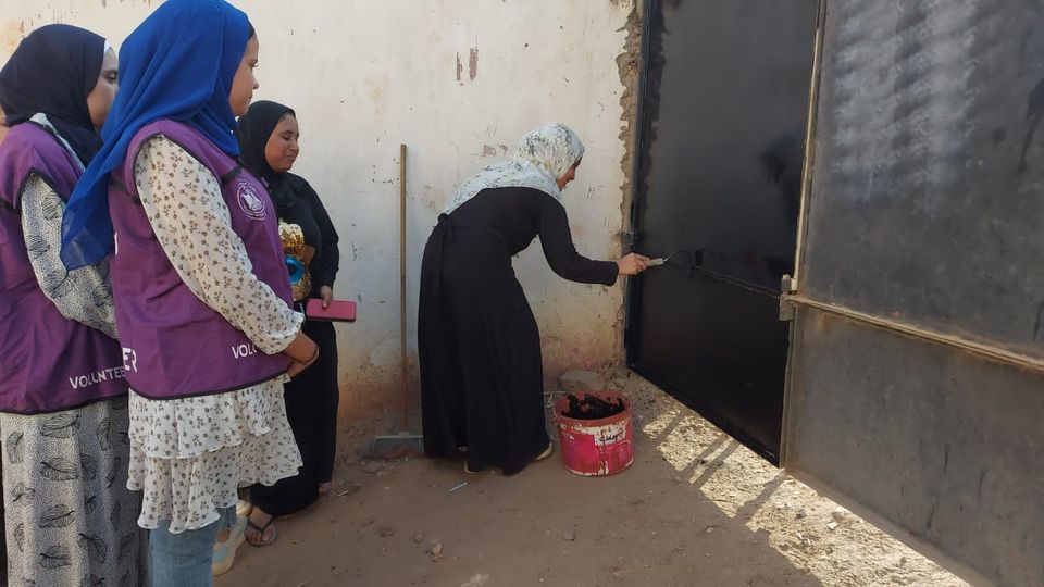 دهان مركز شباب الهدايا بأسيوط