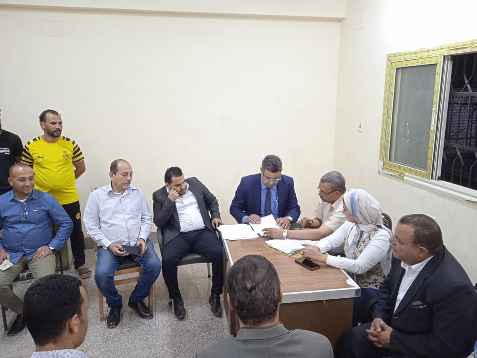 وكيل وزارة الشباب والرياضة باسيوط يتفقد أعمال الجمعية العمومية بمركز الشباب قرقاص