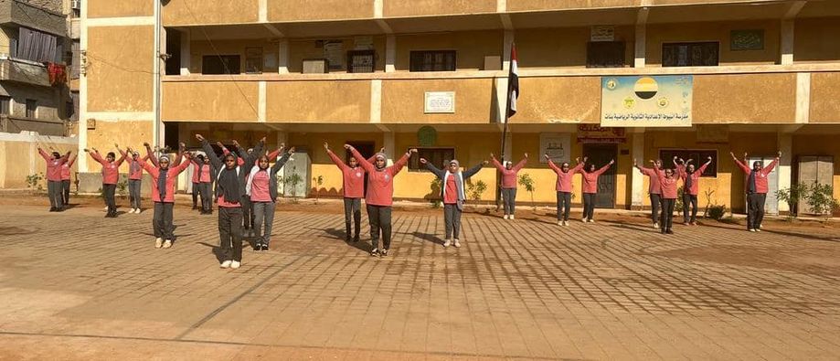 رياضة أسيوط تواصل فعاليات لقاءات العروض الرياضية بالمدرسة الرياضية بنات بأسيوط