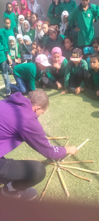 استمرار فعاليات البرنامج الكشفي لتنمية المهارات الكشفية لغير الكشفيين بمدارس أسيوط