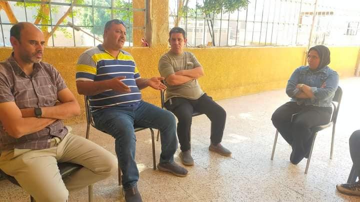 مركز شباب صدفا يتابع انشطه مركز التأهيل والتخاطب وتنمية المهارات والتكامل الحسى