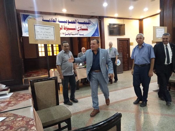 جانب من الجمعية العمومية العادية لنادي أسيوط الرياضى