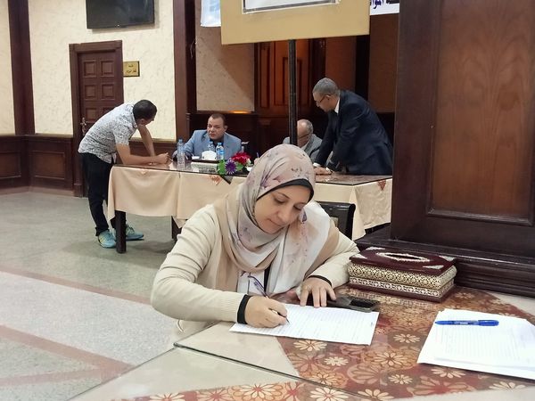 جانب من الجمعية العمومية العادية بنادى أسيوط الرياضي