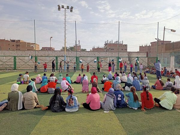 جانب من البرنامج الكشفي