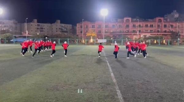 نسور أسيوط تتألق فى عرضها أمام وزير الشباب والرياضة