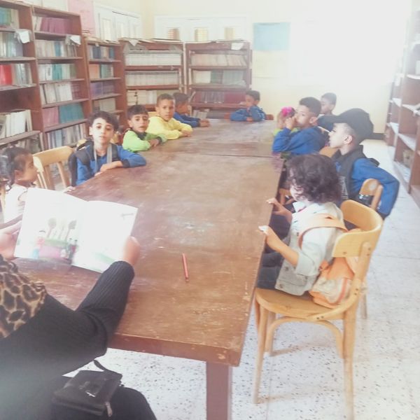 جانب من ورشة حكي بالوادي الجديد