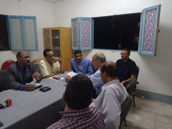 جانب من اللقاء الادبي