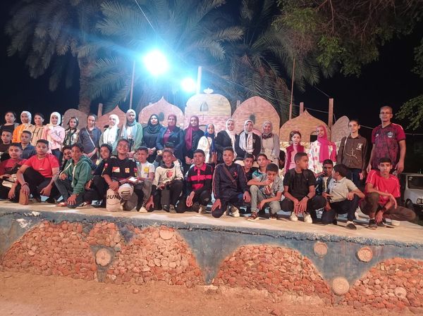 جانب من أطفال الوادي الجديد