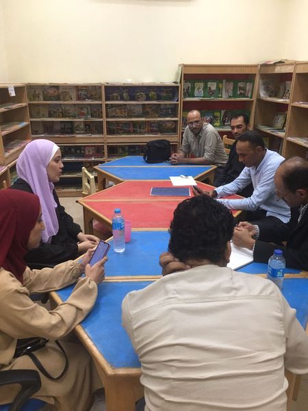 جانب من أمسية شعرية لنادي أدب الداخلة