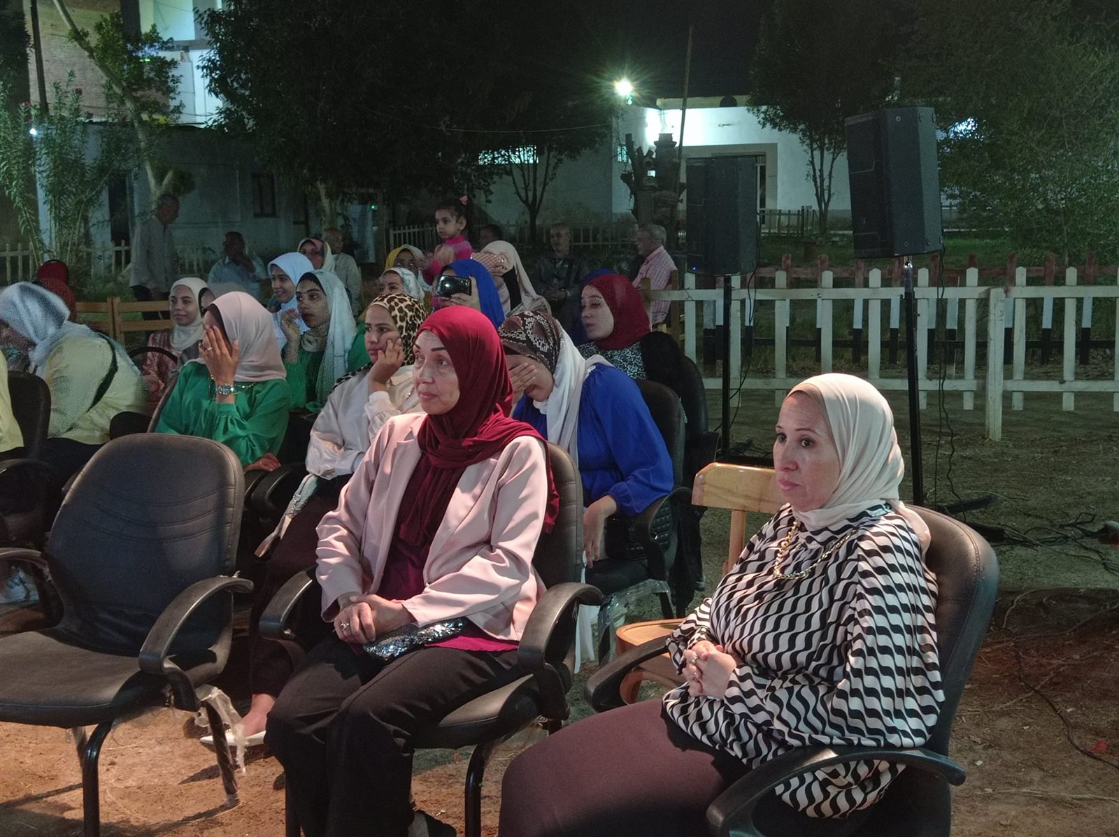 جانب من احتفالية قصر ثقافة الخارجة