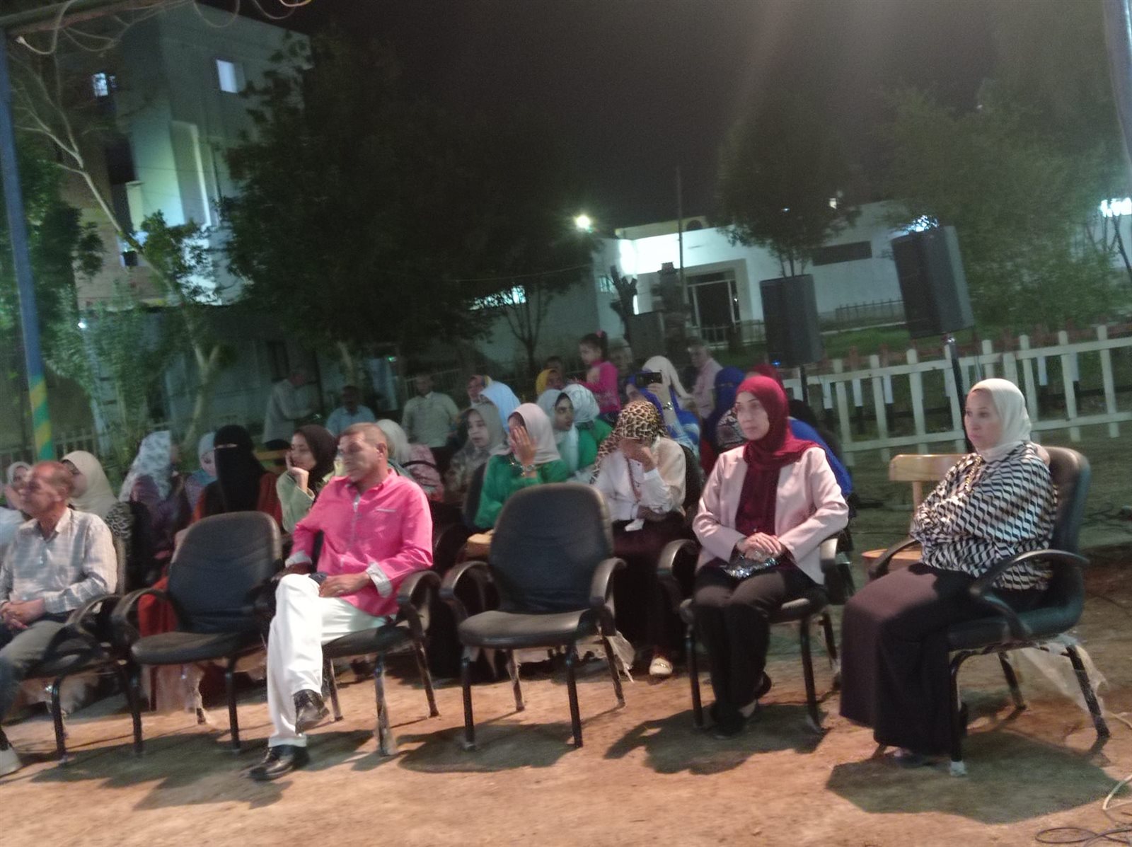 جانب من احتفالية قصر ثقافة الخارجة