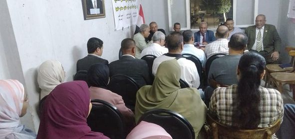 جانب من الأمسية الشعرية