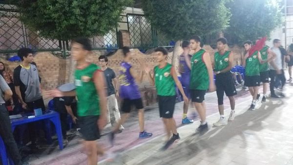 جانب من المباراة